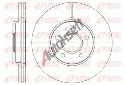REMSA Brzdov kotou - 278 mm RMS 6662.10, 6662.10