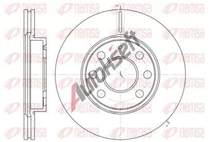 REMSA Brzdov kotou - 240 mm RMS 6665.10, 6665.10