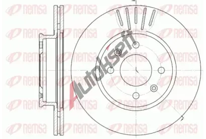 REMSA Brzdov kotou - 256 mm RMS 6666.10, RE 6666.10