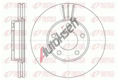 REMSA Brzdov kotou - 278 mm RMS 6671.10, RE 6671.10