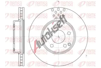 REMSA Brzdov kotou - 295 mm RMS 6676.10, RE 6676.10