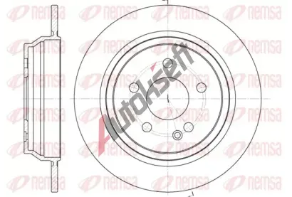 REMSA Brzdov kotou - 296 mm RMS 6678.00, RE 6678.00