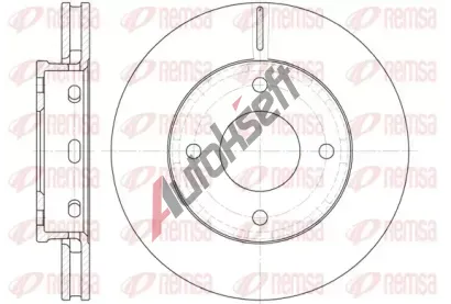 REMSA Brzdov kotou - 256 mm RMS 6680.10, RE 6680.10