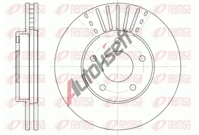 REMSA Brzdov kotou - 280 mm RMS 6681.10, 6681.10