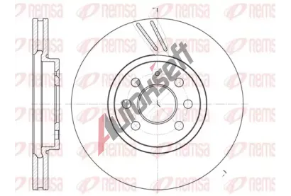 REMSA Brzdov kotou - 280 mm RMS 6684.10, RE 6684.10