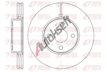 REMSA Brzdov kotou - 275 mm RMS 6704.10, 6704.10