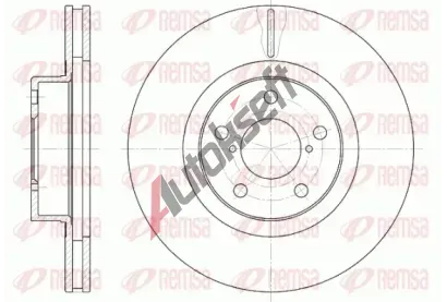 REMSA Brzdov kotou - 276 mm RMS 6715.10, RE 6715.10