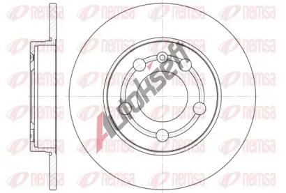 REMSA Brzdov kotou - 239 mm RMS 6718.00, 6718.00