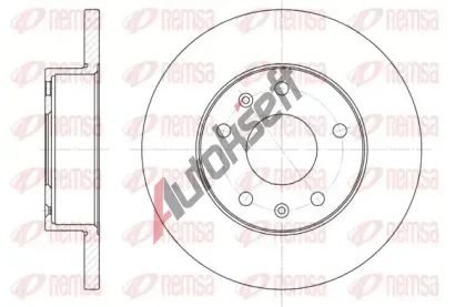 REMSA Brzdov kotou - 262 mm RMS 6721.00, 6721.00