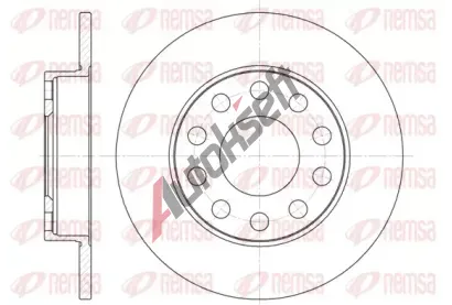 REMSA Brzdov kotou - 245 mm RMS 6753.00, RE 6753.00
