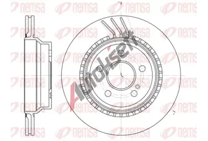 REMSA Brzdov kotou - 300 mm RMS 6760.10, 6760.10