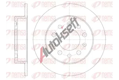 REMSA Brzdov kotou - 258 mm RMS 6762.00, 6762.00