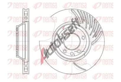 REMSA Brzdov kotou - 350 mm RMS 6769.10, 6769.10