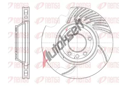 REMSA Brzdový kotouč - 350 mm RMS 6769.11, 6769.11  REMSA Brzdový kotouč - 350 mm RMS 6769.11, 6769.11