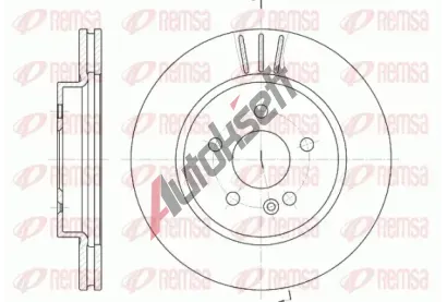 REMSA Brzdový kotouč - 303 mm RMS 6782.10, 6782.10 REMSA Brzdový kotouč - 303 mm RMS 6782.10, 6782.10