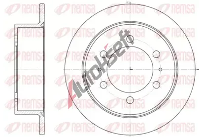 REMSA Brzdov kotou - 299 mm RMS 6784.00, 6784.00