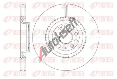 REMSA Brzdov kotou - 345 mm RMS 6791.10, 6791.10