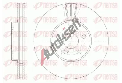 REMSA Brzdov kotou - 275 mm RMS 6819.10, 6819.10