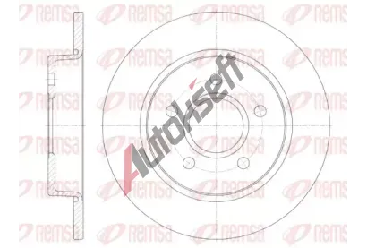 REMSA Brzdov kotou - 265 mm RMS 6846.00, RE 6846.00