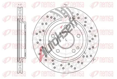 REMSA Brzdov kotou - 276 mm RMS 6859.10, 6859.10