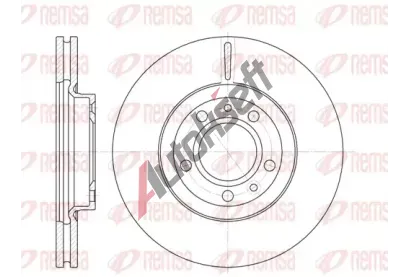 REMSA Brzdov kotou - 283 mm RMS 6869.10, 6869.10