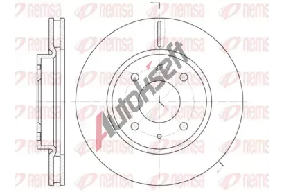 REMSA Brzdový kotouč - 276 mm RMS 6890.10, 6890.10 REMSA Brzdový kotouč - 276 mm RMS 6890.10, 6890.10