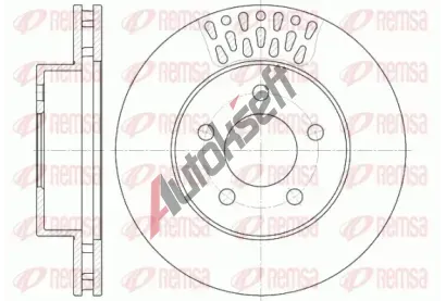 REMSA Brzdov kotou - 288 mm RMS 6895.10, 6895.10