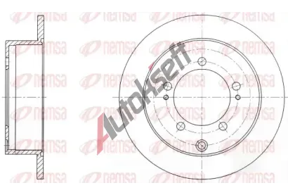 REMSA Brzdov kotou - 262 mm RE 6903.00, RMS 6903.00