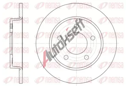 REMSA Brzdov kotou - 265 mm RMS 6906.00, 6906.00