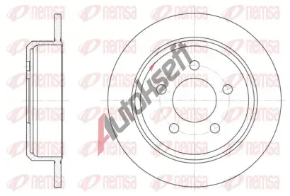 REMSA Brzdov kotou - 283 mm RMS 6913.00, 6913.00