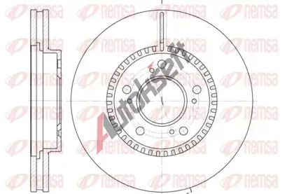 REMSA Brzdový kotouč - 282 mm RMS 6938.10, 6938.10 REMSA Brzdový kotouč - 282 mm RMS 6938.10, 6938.10