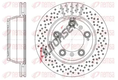 REMSA Brzdov kotou - 299 mm RMS 6941.10, 6941.10