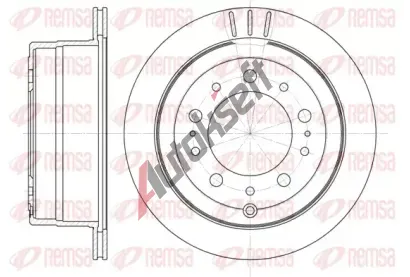REMSA Brzdov kotou - 329 mm RMS 6948.10, RE 6948.10