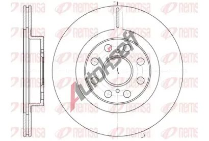 REMSA Brzdov kotou - 263 mm RMS 6961.10, 6961.10
