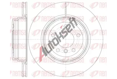 REMSA Brzdový kotouč - 336 mm RMS 6976.10, 6976.10 REMSA Brzdový kotouč - 336 mm RMS 6976.10, 6976.10