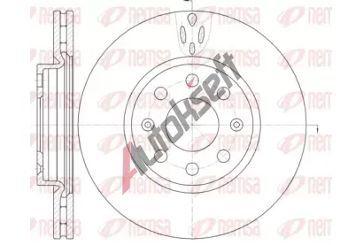 REMSA Brzdov kotou - 257 mm RMS 6981.10, RE 6981.10