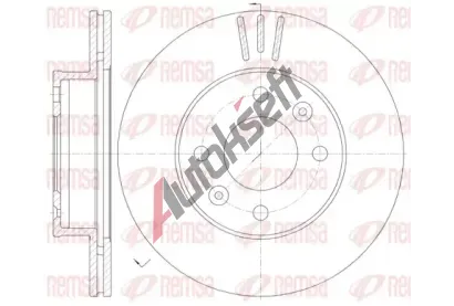 REMSA Brzdov kotou - 241 mm RMS 6990.10, 6990.10