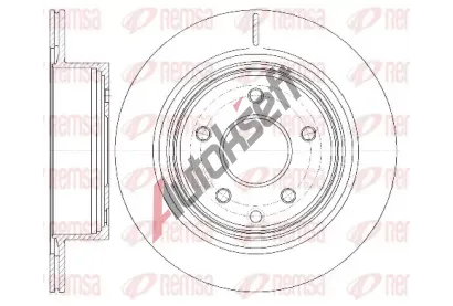 REMSA Brzdov kotou - 292 mm RMS 6998.10, RE 6998.10