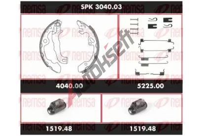 REMSA Souprava bubnových brzd Super Precision Kit RMS SPK 3040.03, SPK 3040.03 REMSA Souprava bubnových brzd Super Precision Kit RMS SPK 3040.03, SPK 3040.03