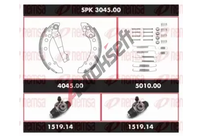 REMSA Souprava bubnovch brzd Super Precision Kit RMS SPK 3045.00, SPK 3045.00
