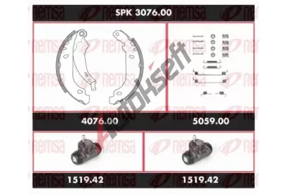 REMSA Souprava bubnov�ch brzd Super Precision Kit RMS SPK 3076.00, SPK 3076.00