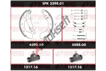 REMSA Souprava bubnov�ch brzd Super Precision Kit RMS SPK 3398.01, SPK 3398.01