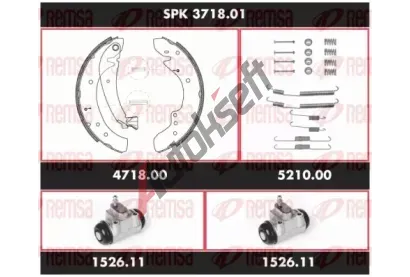 REMSA Souprava bubnovch brzd Super Precision Kit RMS SPK 3718.01, SPK 3718.01