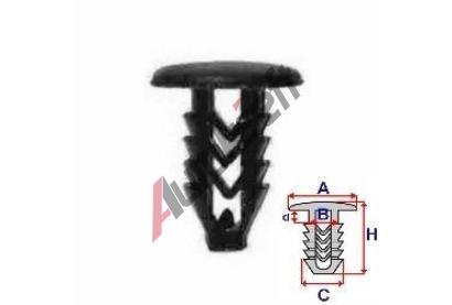 ROMIX Pchytka alounn - 25 ks RO 10000, 10000