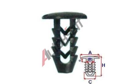 ROMIX Pchytka alounn - 25 ks RO 10041, 10041