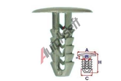 ROMIX Pchytka alounn, ed - 25 ks RO 10052, 10052