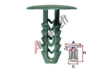 ROMIX Pchytka alounn, ed - 25 ks RO 10054, 10054