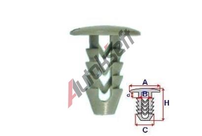 ROMIX Pchytka alounn, ed - 25 ks RO 10067, 10067
