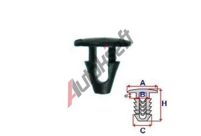 ROMIX Pchytka tsnn dve - 25 ks RO 10093, 10093