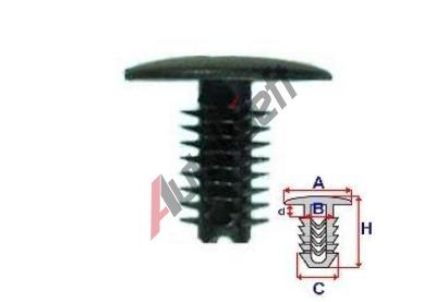 ROMIX Pchytka alounn - 10 ks RO 10147, 10147